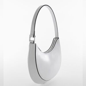 MANGO Half Moon Shoulder Purse